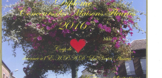 Concours des Maisons Fleuries 2016